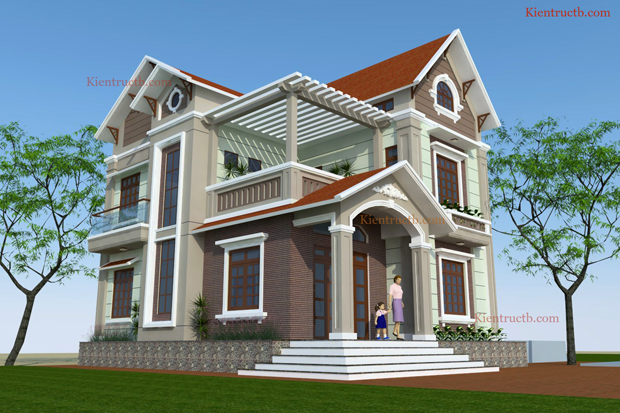 Thiết kế nhà tại Thái Bình 01